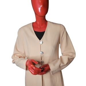 Elegant Cream Women's Jacket
